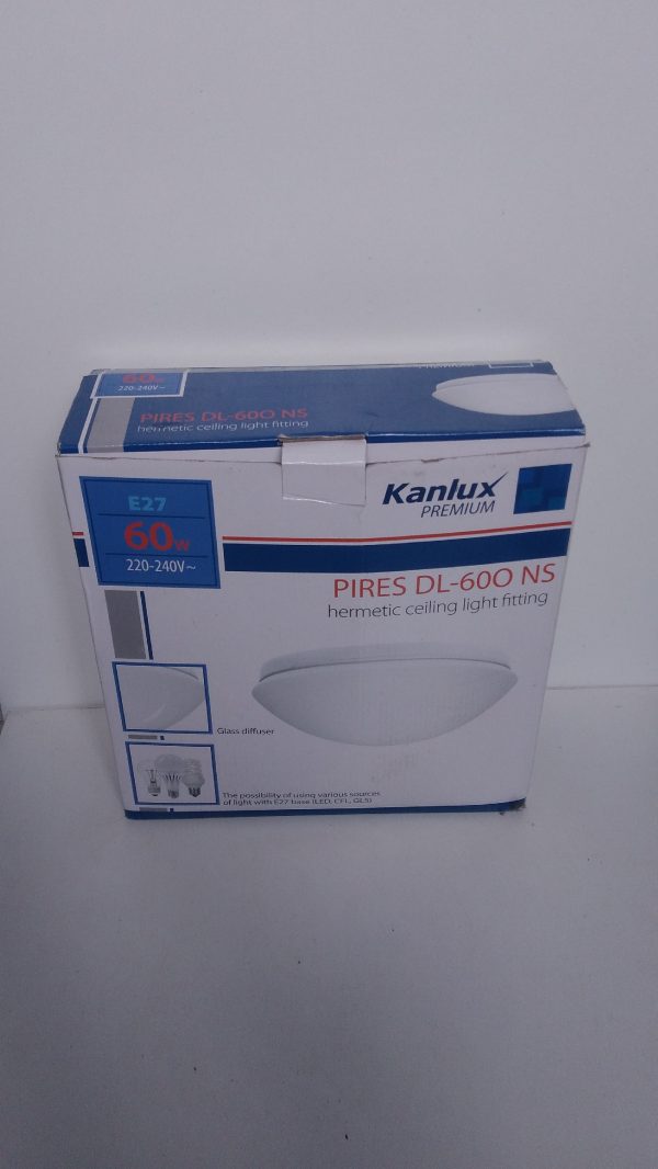 náhled Stropní svítidlo Kanlux PIRES DL-600 NS IP44 E27