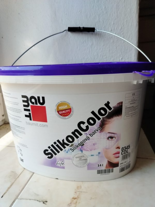 náhled Fasádní barva Baumit Silikon Color 14 litrů 0345