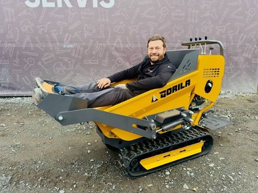 náhled Mini dumper GORILA G800L - Nový, nepoužitý, záruka